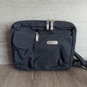 Baggallini Black Crossbody Messenger Purse Handbag Travel Bag